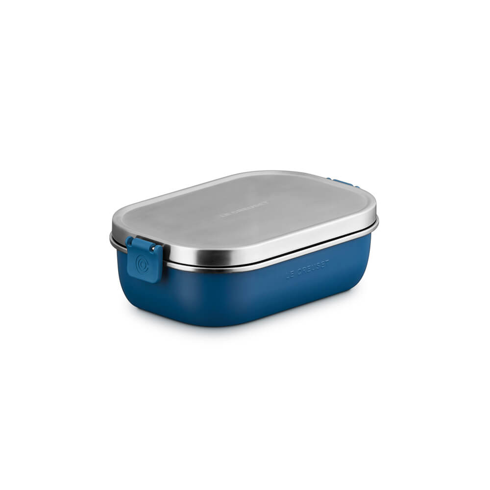 Le Creuset On The Go Deep Teal Lunch Box 900ml